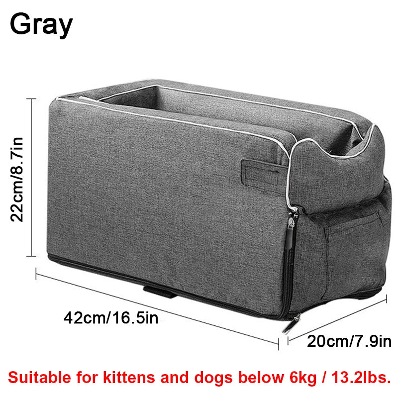 Portable Dog Cat Car Seat Travel Companionship Safety Pet Car Bed Transport Dog Carrier Protection House Cat Accessories